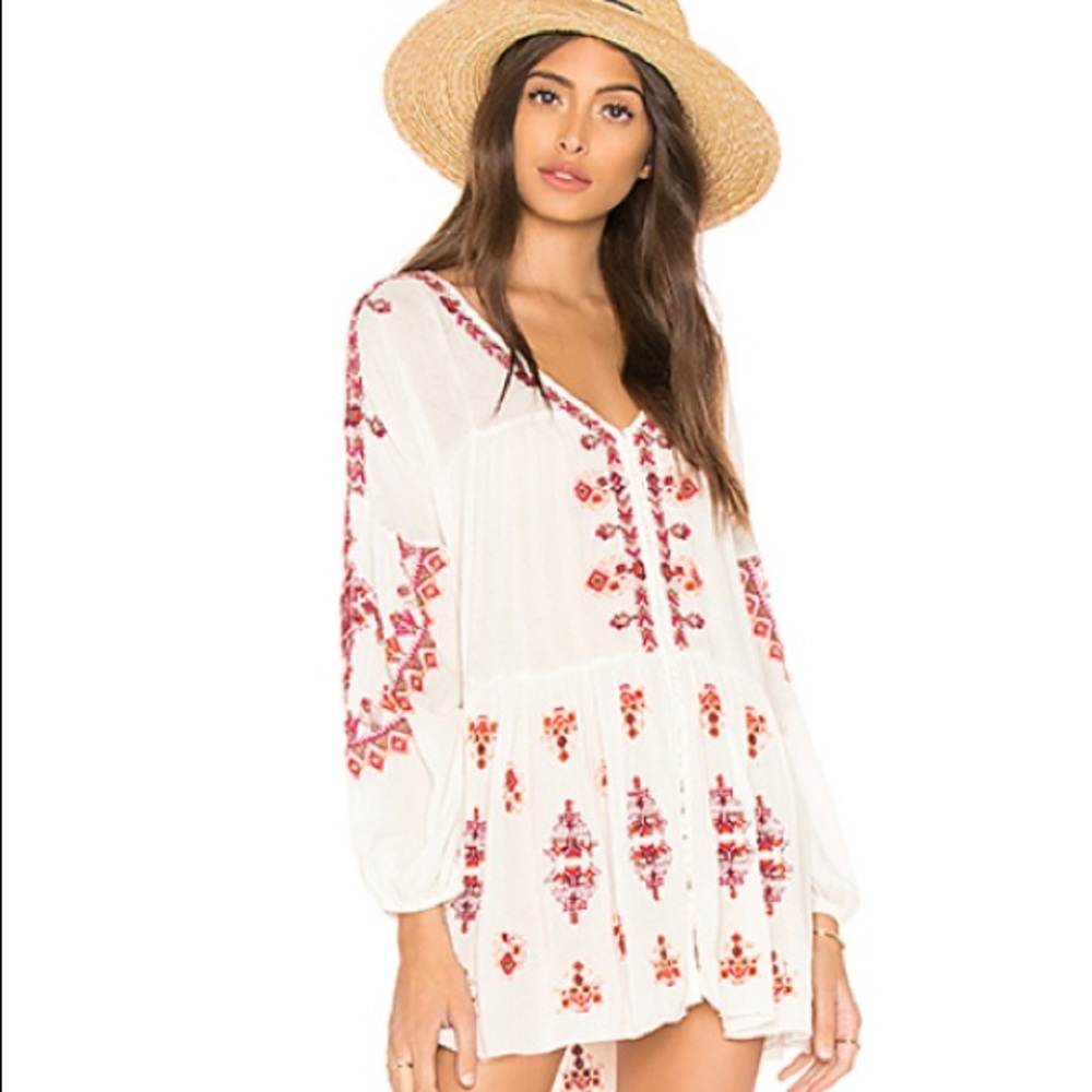 NWT Free people Arianna Tunic sz L